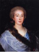 Francisco de Goya Portrait of Dona Maria Teresa de Vallabriga y Rozas oil painting